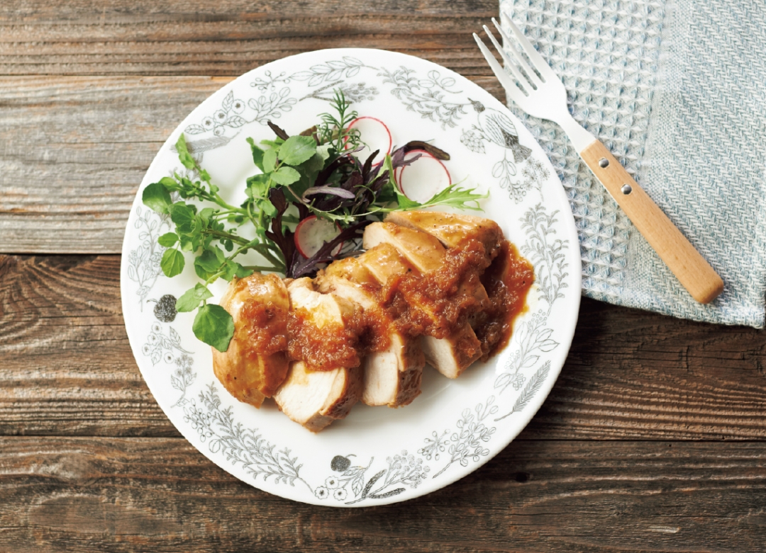 レシピ詳細 鶏ムネ肉のやわらかローストチキン 美味食彩 平和堂のweb Cooking Cardメニュー
