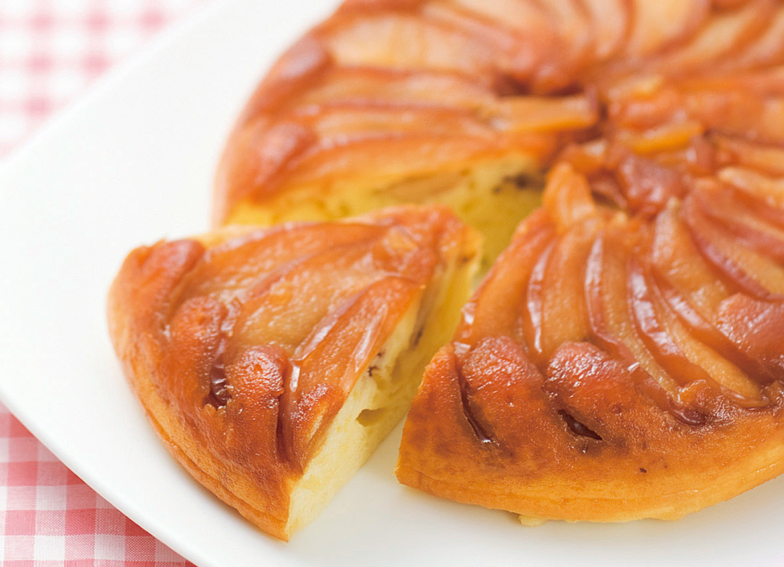 レシピ詳細 りんごのアップサイドダウンケーキ 美味食彩 平和堂のweb Cooking Cardメニュー