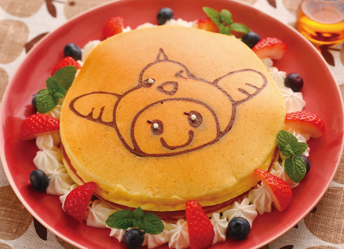 レシピ詳細 キャラクターパンケーキ 美味食彩 平和堂のweb Cooking Cardメニュー